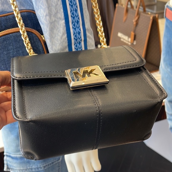 MICHAEL KORS SONIA SMALL SHOULDER XBODY BLACK COLOR - Picture 5 of 16